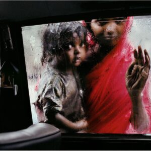Mother and Child at Car Window