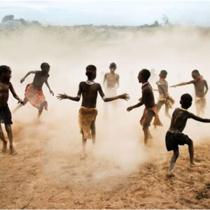 Omo children playing