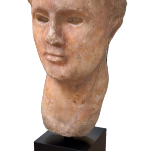 Roman Marble Portrait Head of a Woman